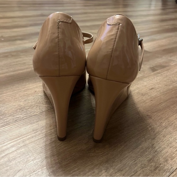 Anthropologie Maeve The Sibley Mary Jane Wedge Heels - Picture 8 of 9